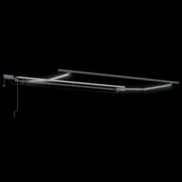 Berkfield Home Manual Retractable Awning with LED Green & White 300x250 cm - thumbnail 5