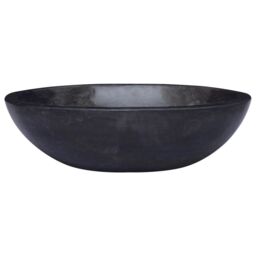 Berkfield Home Sink Black 53x40x15 cm Marble - Size: 53 x 40 x 15 cm - thumbnail 2