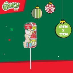 VFM e-Store Grinch Christmas Decorative Sign Naughty or Nice 18 Pack in Green - thumbnail 2