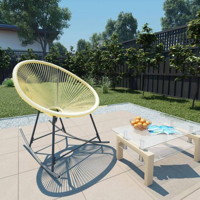 Berkfield Home Outdoor Acapulco Chair Poly Rattan Beige in Brown - image 1