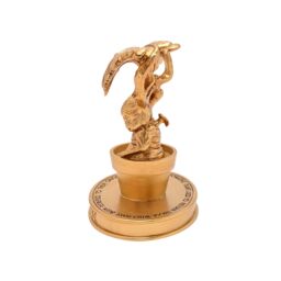 Warner Bros Harry Potter Herbology Figurine - Mandrake in Gold - thumbnail 3
