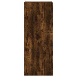 Berkfield Home TV Wall Cabinet Smoked Oak 40.5x30x102 cm Engineered Wood in Brown - thumbnail 7