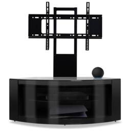 "Centurion Supports PANGEA Tru-Corner Flat Screen 32""-55"" TV Cabinet with Mounting Arm in Black" - thumbnail 2