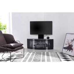 "Centurion Supports PANGEA Tru-Corner Flat Screen 32""-55"" TV Cabinet with Mounting Arm in Black" - thumbnail 3