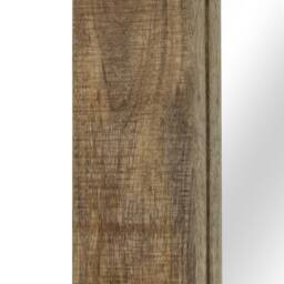 Berkfield Home Mirror Solid Mango Wood 50x80 cm in Brown - thumbnail 4