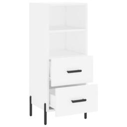 Berkfield Home Sideboard White 34.5x34x90 cm Engineered Wood - thumbnail 5