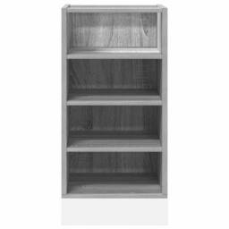 Berkfield Home Durable Bottom Cabinet Grey Sonoma 40x44.5x81.5 cm Engineered Wood - thumbnail 4