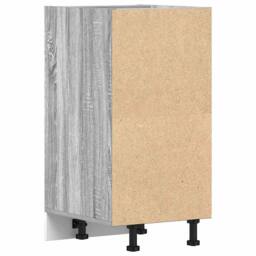 Berkfield Home Durable Bottom Cabinet Grey Sonoma 40x44.5x81.5 cm Engineered Wood - thumbnail 6