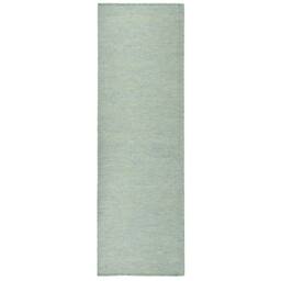 Berkfield Home Outdoor Flatweave Rug 80x250 cm Turquoise - Size: Medium - thumbnail 2