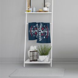 Benjamin Tate Design Ocean Spirit Soft Bath Towel in Pink - thumbnail 2