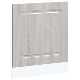 Berkfield Home Dishwasher Panel¬†Kalmar¬†Grey Sonoma 60x1.5x67 cm Engineered Wood in Grey - thumbnail 2