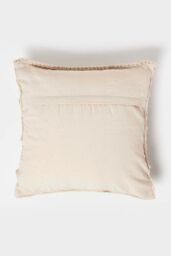 Homescapes Willow Handwoven Natural Macrame Cushion - Size: 45 cm x 45 cm - thumbnail 3