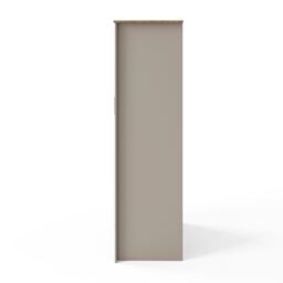 GFW Lancaster 2 Door 2 Drawer Wardrobe in Grey - thumbnail 5