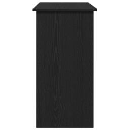 Berkfield Home Decorative Desk Black 80x40x75 cm Engineered Wood - Size: 80 x 40 x 75 cm - thumbnail 5