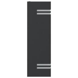 Berkfield Home Outdoor Wall Light Black Stainless Steel - thumbnail 5