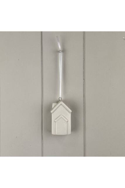 KDMD White Ceramic Hanging House Decoration - Medium - image 1