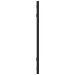 Berkfield Home Wall Mirror Black 50x50 cm Square Iron - thumbnail 4