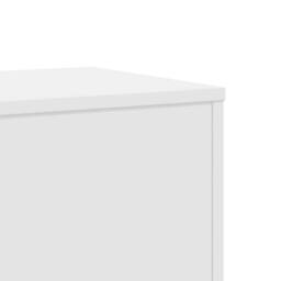 Berkfield Home Plant Stand White 33x33x100 cm Engineered Wood - Size: 33 x 33 x 100 cm - thumbnail 7
