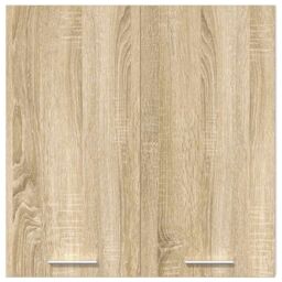 Berkfield Home Hanging Cabinet Lyon Sonoma Oak 60x31x60 cm Engineered Wood in Brown - Size: 60 x 31 x 60 cm - thumbnail 6