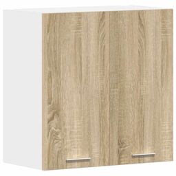Berkfield Home Hanging Cabinet Lyon Sonoma Oak 60x31x60 cm Engineered Wood in Brown - Size: 60 x 31 x 60 cm - thumbnail 2