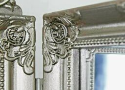 Marco Paul Silver Dressing Table Mirror Vanity Mirror Dressing Table Mirror - thumbnail 2