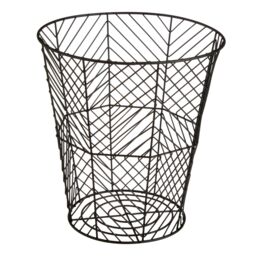Orsina Stylish Black Powder Coat Storage Basket, Functional Storage Basket For Kitchen, Durable Decorative Basket - thumbnail 2