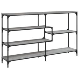 Berkfield Home Console Table Grey Sonoma 160x32x95 cm Engineered Wood - Size: 160 x 32 x 95 cm - thumbnail 6