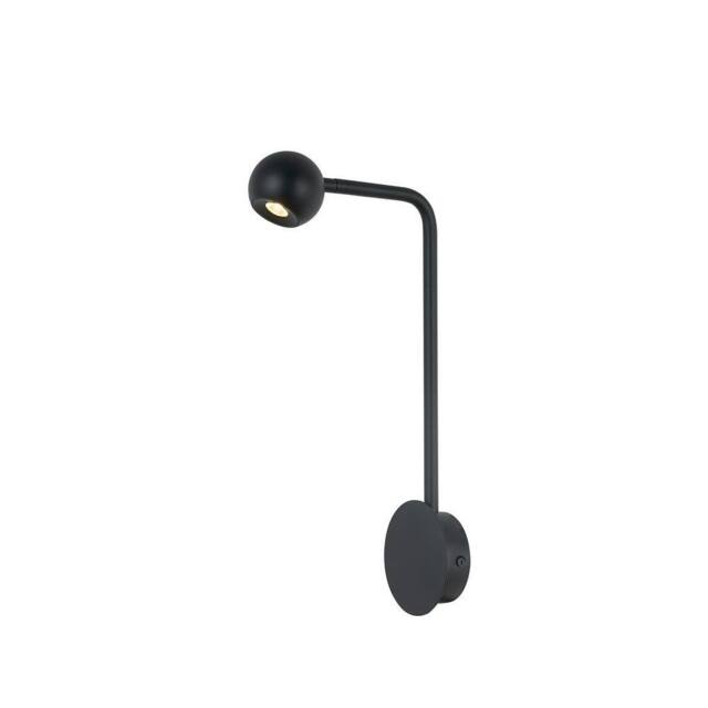 Netlighting Eyes Wall Lamp 6W LED 3000K 390lm Sand Black 3yrs Warranty - image 1