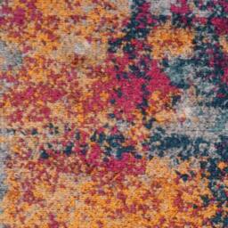 Kukoon Blue Multi Colour Soft Chenille Washable Living Room Area Rug - Size: 200 cm x 290 cm - thumbnail 7