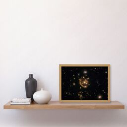 Artery8 Hubble Space Telescope Image Einstein Molten Ring Galaxy Phenomenon Gravitational Lensing Distant Galaxy Peak Epoch Starbirth Cosmic - thumbnail 2