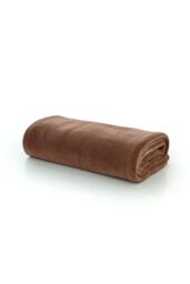 Deyongs Snuggle Touch Super Soft Solid Colour Fleece Throw - 1846 in Fawn - Size: 140 cm x 180 cm - thumbnail 2