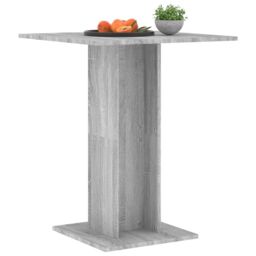 Berkfield Home Bistro Table Grey Sonoma 60x60x75 cm Engineered Wood - Size: 60 x 60 x 75 cm - thumbnail 3
