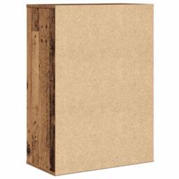 Berkfield Home Sideboard with Drawer Old wood 60 x 31 x 84 cm Particle board in Brown - thumbnail 8