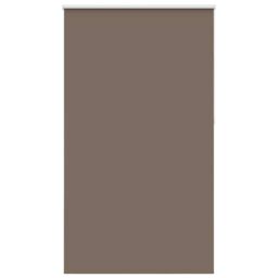 Berkfield Home Roller Blind Blackout Coffee 130x210 cm Fabric Width 126.6 cm Polyester in Brown - thumbnail 2