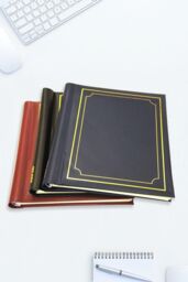 Arpan Deluxe 3 Self Adhesive Large Photo Albums Totaling 60 Pages 120 Sides - Black/Blue/Red - thumbnail 5