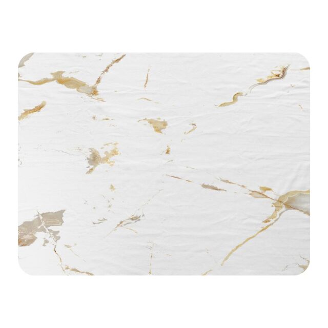 Benjamin Tate Design Gold Marble Blanket in Natural - Size: 120 cm x 150 cm - image 1