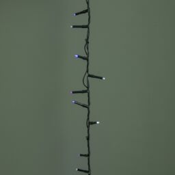 Samuel Alexander 1000 LED TreeBrights String Lights with Timer in Blue, Purple & White in Dark Green - thumbnail 6