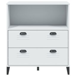 Berkfield Home Bookcase VIKEN White 80x40x90 cm Engineered Wood - Size: 80 x 40 x 90 cm - thumbnail 6