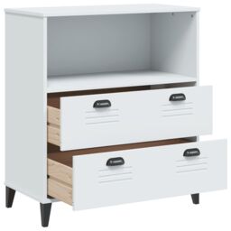 Berkfield Home Bookcase VIKEN White 80x40x90 cm Engineered Wood - Size: 80 x 40 x 90 cm - thumbnail 5