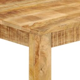 Berkfield Home Bar Table 112x55x108 cm Solid Wood Mango in Brown - Size: 112 x 55 x 108 cm - thumbnail 5