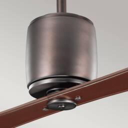 Netlighting Ferron 152cm 2 Blade Ceiling Fan Oil Brushed Bronze Remote Control in Brown - thumbnail 4