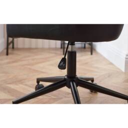 Cheshire Executive Lochlan Office Chair in Black Faux Leather - thumbnail 9