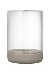 Blomus Lantern Calma Candle Holder L (Excl. Candle) - Fungi in Grey