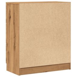 Berkfield Home Sideboard Artisan Oak 60x30x70 cm Engineered Wood in Brown - Size: 60 x 30 x 70 cm - thumbnail 6