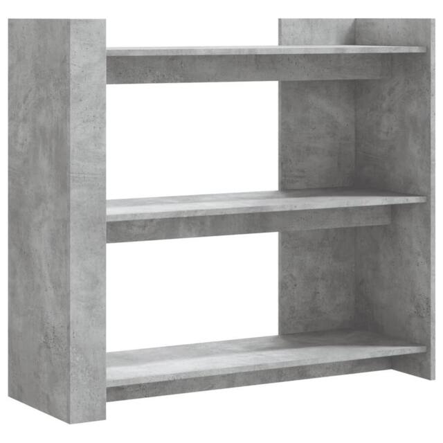 Berkfield Home Console Table Concrete Grey 100x35x90 cm Engineered Wood - Size: 100 x 35 x 90 cm - image 1