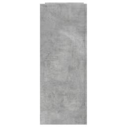 Berkfield Home Console Table Concrete Grey 100x35x90 cm Engineered Wood - Size: 100 x 35 x 90 cm - thumbnail 5