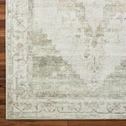 Livabliss Becki Owens Luca Vintage Blue Brown Green Traditional Boho Living Dining Rug - Size: 160 cm x 215 cm - thumbnail 7