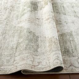 Livabliss Becki Owens Luca Vintage Blue Brown Green Traditional Boho Living Dining Rug - Size: 160 cm x 215 cm - thumbnail 3