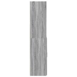 Berkfield Home Highboard Grey Sonoma 70x42.5x185 cm Engineered Wood - thumbnail 5