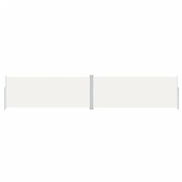 Berkfield Home Retractable Side Awning Cream 200x1000 cm in Beige - thumbnail 2